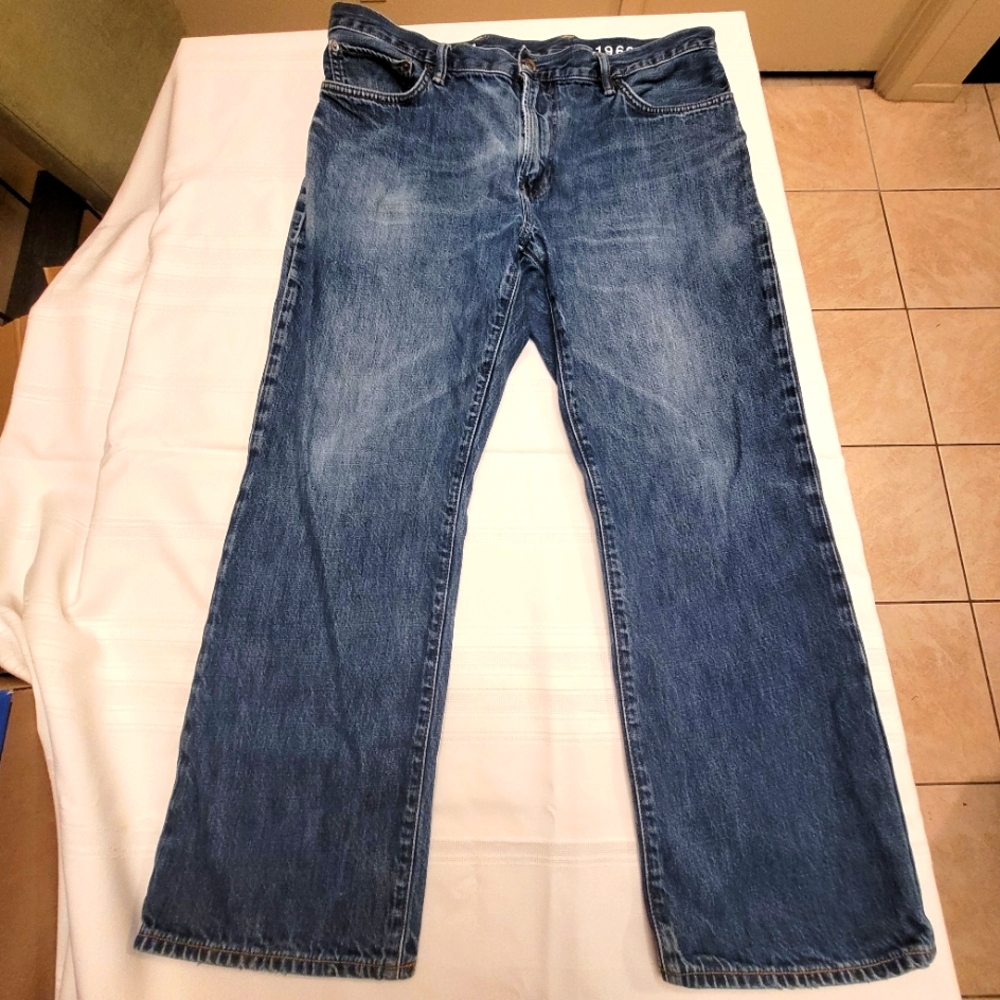 Gap Men's Jeans Size 38x30 Blue Medium Wash Vintage Gap 1969 Standard Unisex EUC